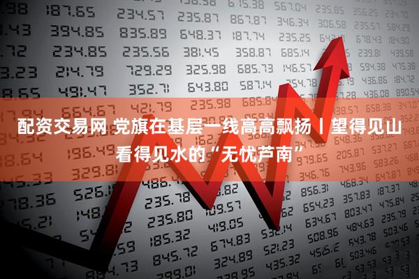 配资交易网 党旗在基层一线高高飘扬丨望得见山看得见水的“无忧芦南”